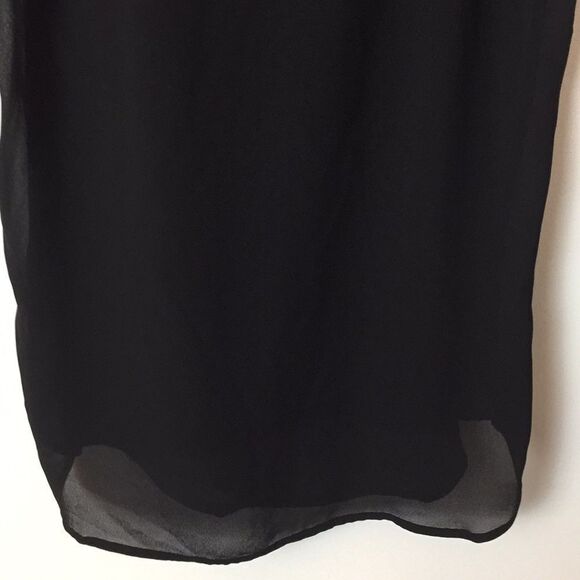 H & M. Black sheer top. Size 8. - Picture 7 of 8